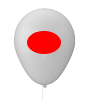 Luftballon CRYSTAL Ø 27 cm 1/0-farbig (HKS oder Pantone) einseitig bedruckt