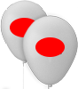 Luftballon CRYSTAL Ø 27 cm 1/1-farbig (HKS oder Pantone) zweiseitig bedruckt