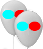 Luftballon CRYSTAL Ø 27 cm 2/2-farbig (HKS oder Pantone) zweiseitig bedruckt