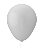 Luftballon CRYSTAL Ø 27 cm unbedruckt
